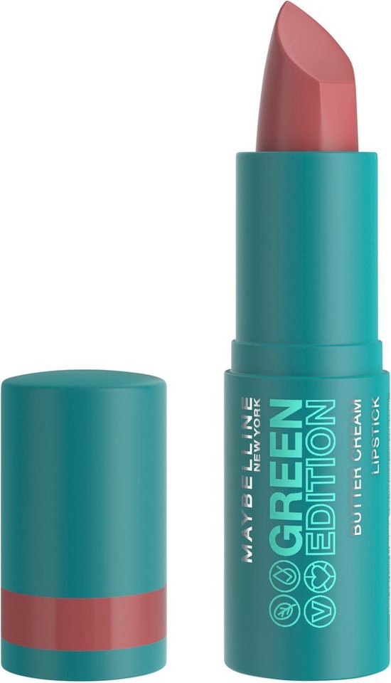 MAYBELLINE NEW YORK Lippenstift Maybelline New York Buttercream Lipstick,  86 % Inhaltsstoffe natürlichen Ursprungs