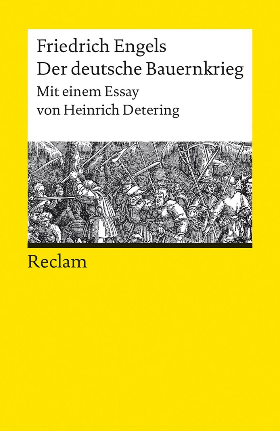 Der deutsche Bauernkrieg / Friedrich Engels
