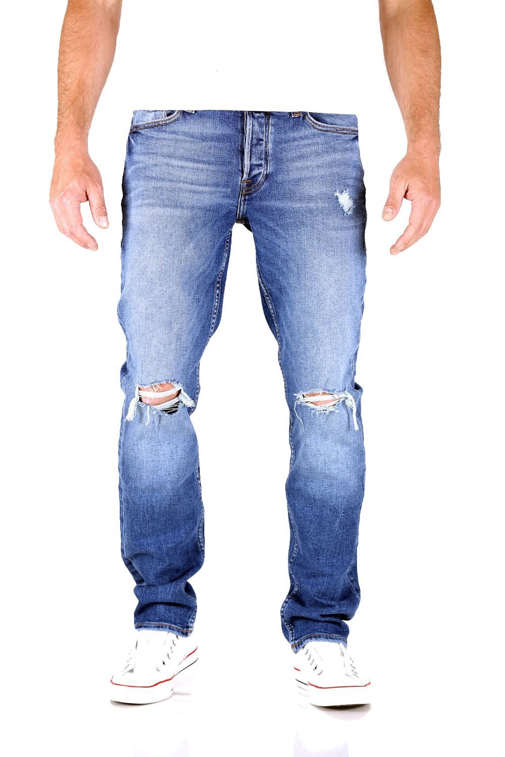 Jack & Jones Slim-fit-Jeans Jack & Jones Tim Original Slim Straight Fit Her günstig online kaufen