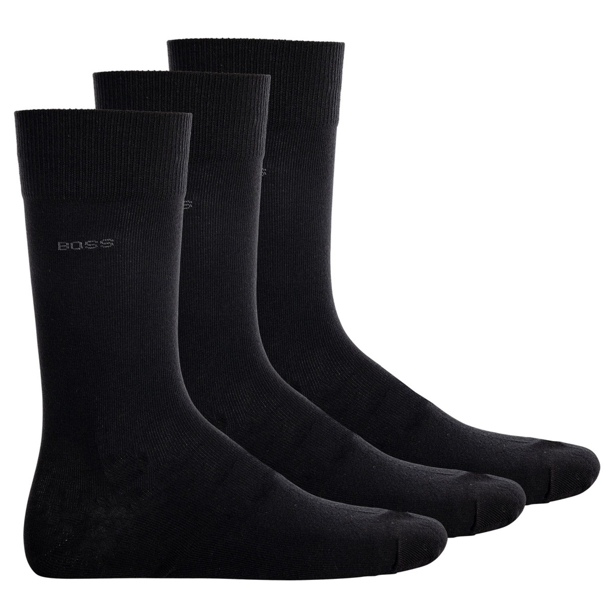 BOSS Kurzsocken Herren Socken 3er Pack Baumwollmischung (Packung, 3er Pack) günstig online kaufen