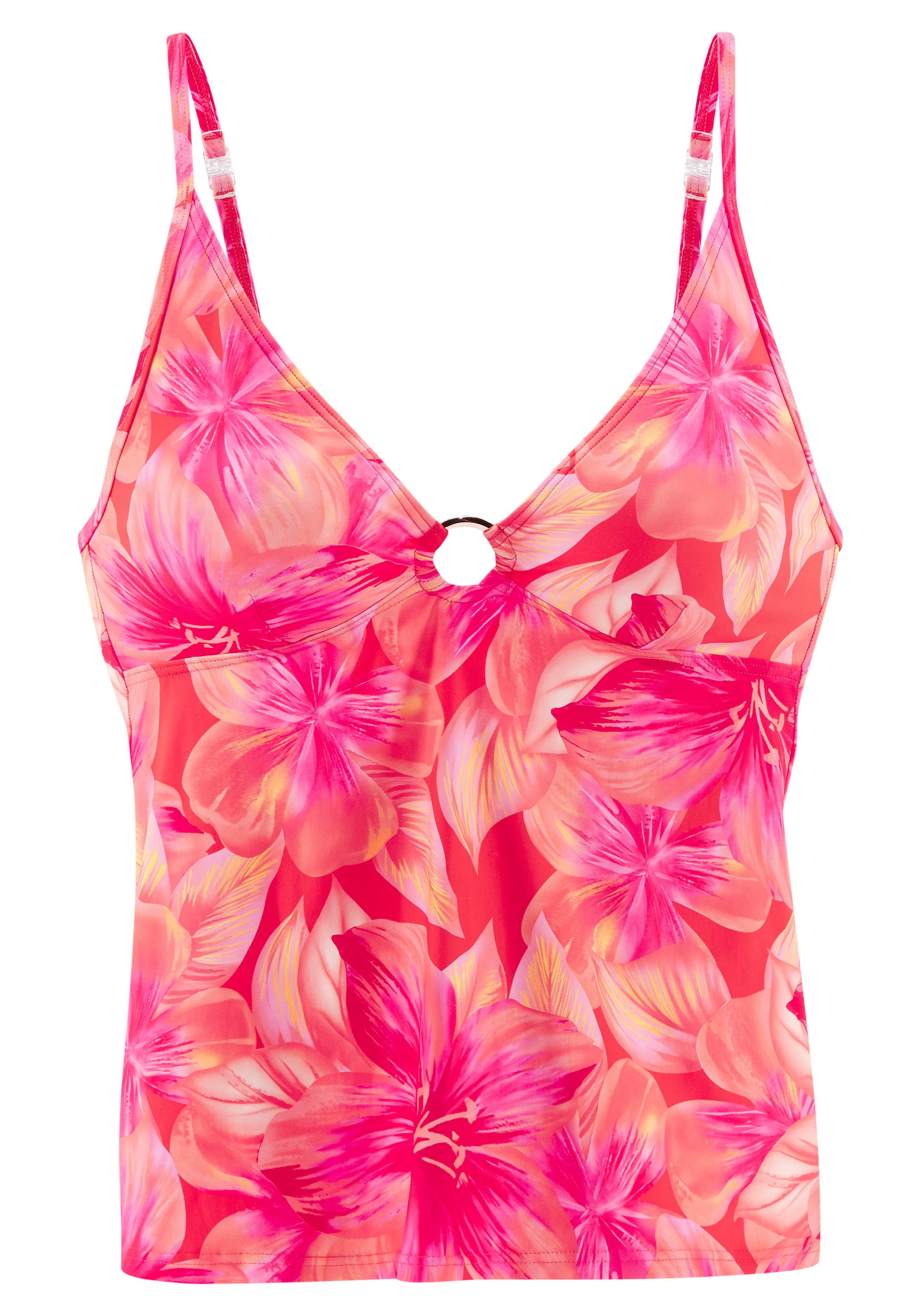s.Oliver Tankini-Top Jayce, mit hübschem Zierring