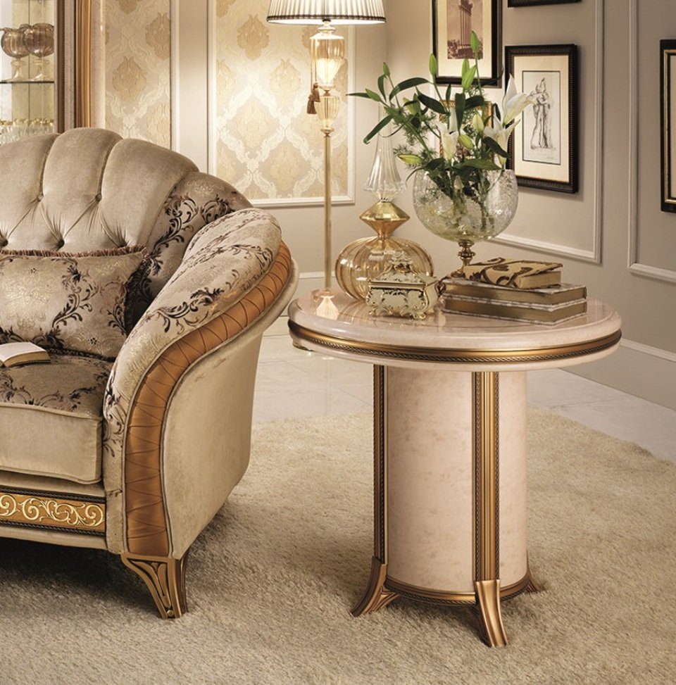 JVmoebel Beistelltisch Design Couchtisch Beistelltisch Sofa Wohnzimmer arredoclassic Neu (Beistelltisch), Made in Europe