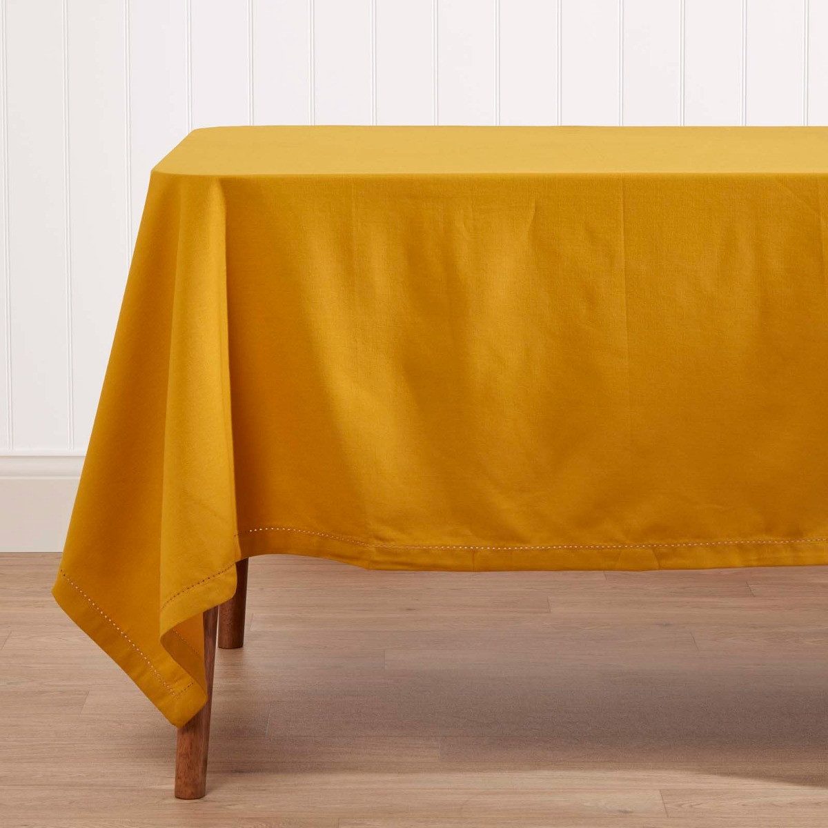 Homescapes Tischdecke Tischdecke senfgelb – 137 günstig online kaufen