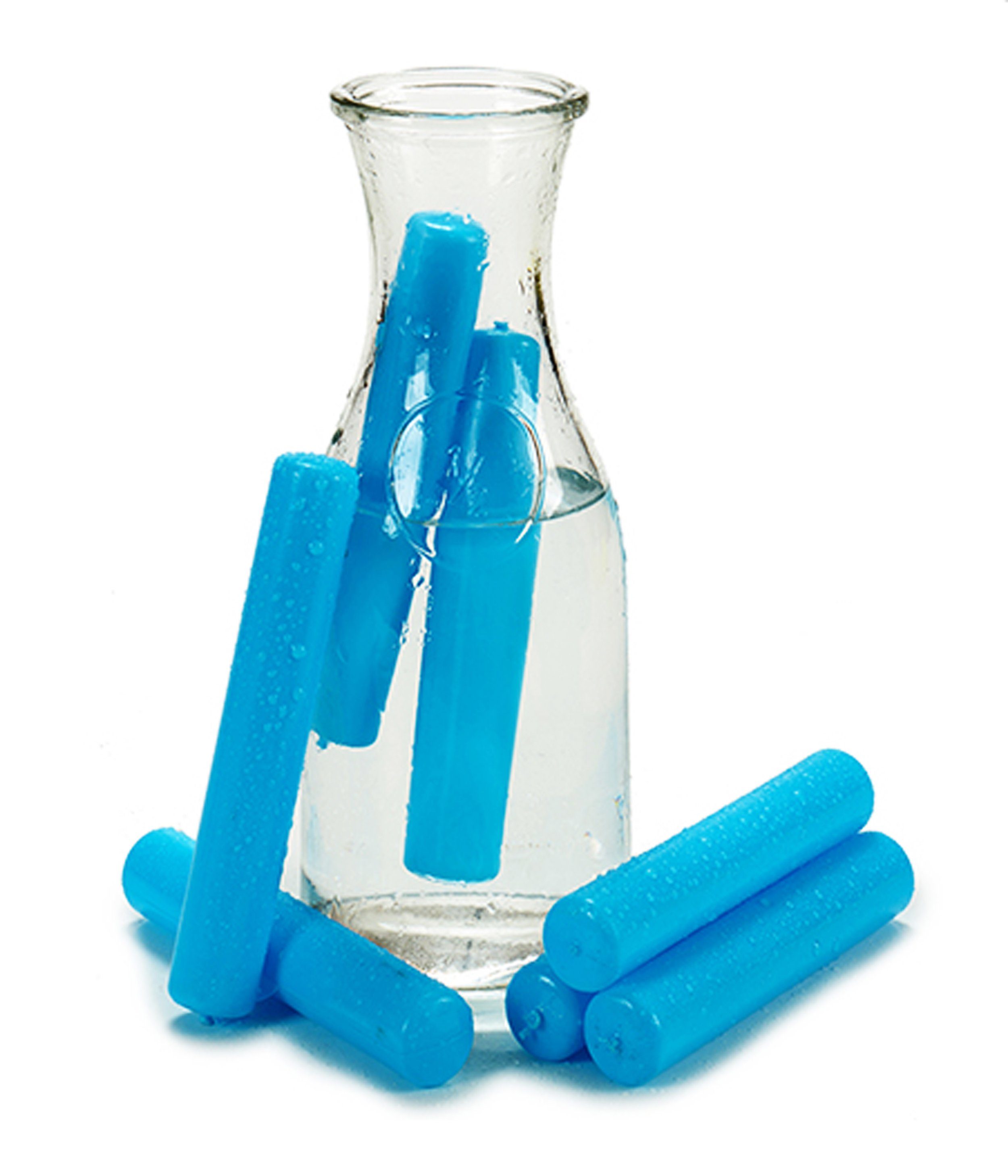 Kühlakku 7x KÜHLAKKU Ø2cm Blau Flaschenkühler Weinkühler Kühlelemete 60, Kühlakkus Akku