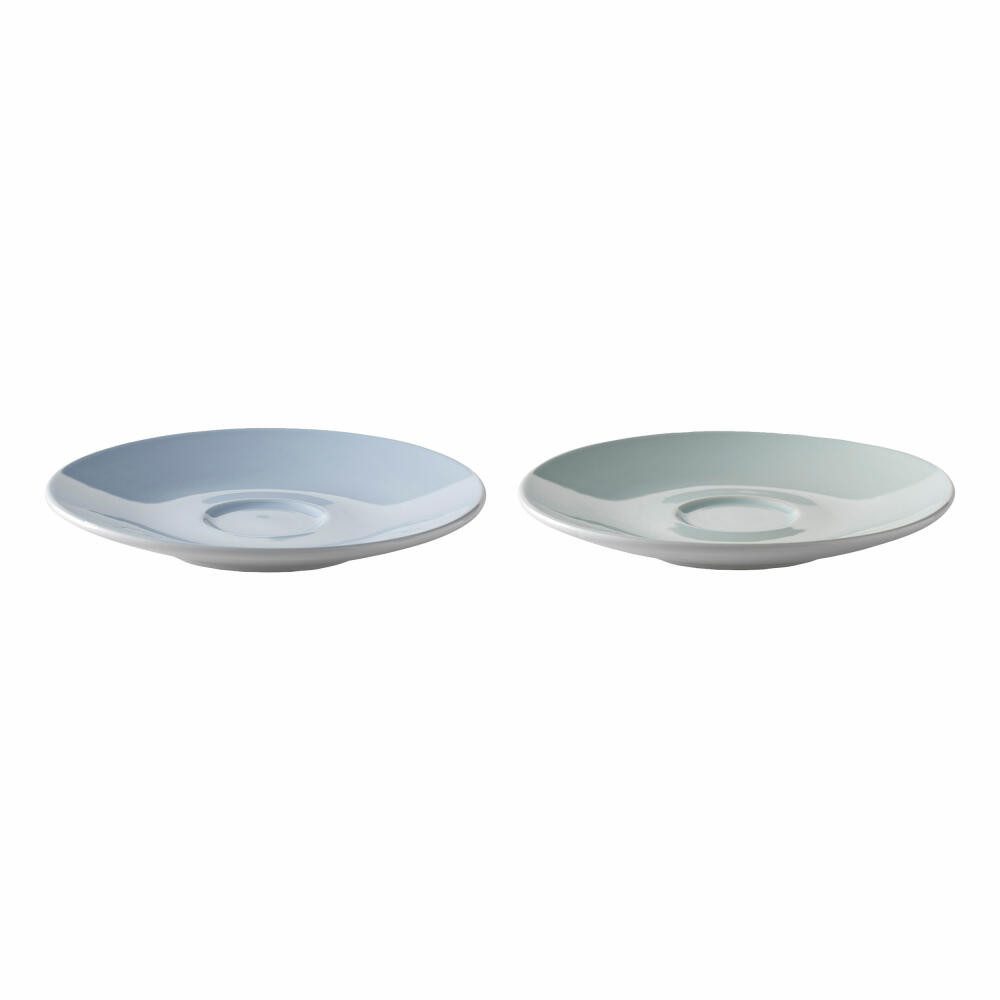 Stelton Untertasse Emma Blue 2er Set