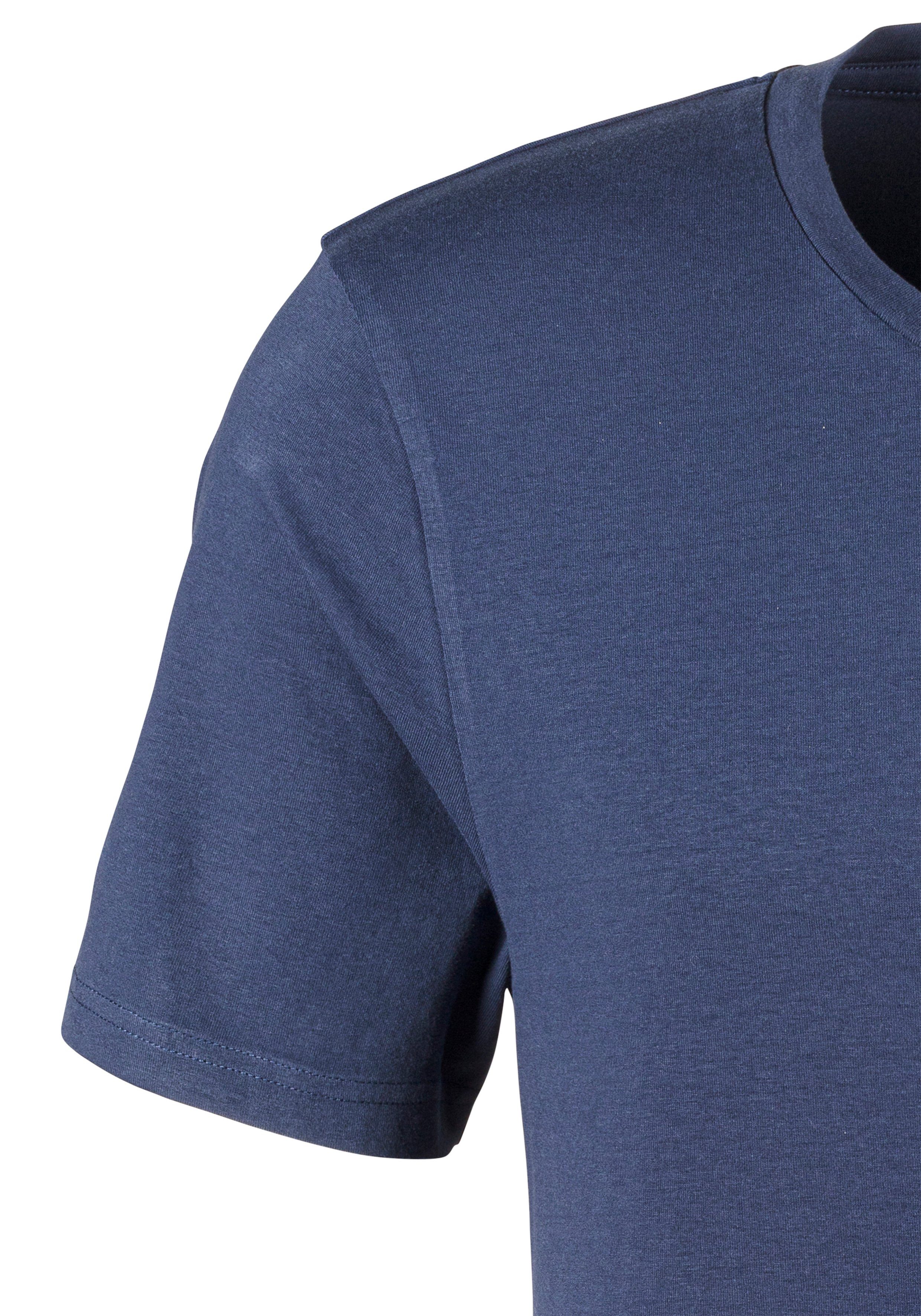 Bruno Banani T-Shirt (Packung, 3-tlg) mit Rundhals-Ausschnitt