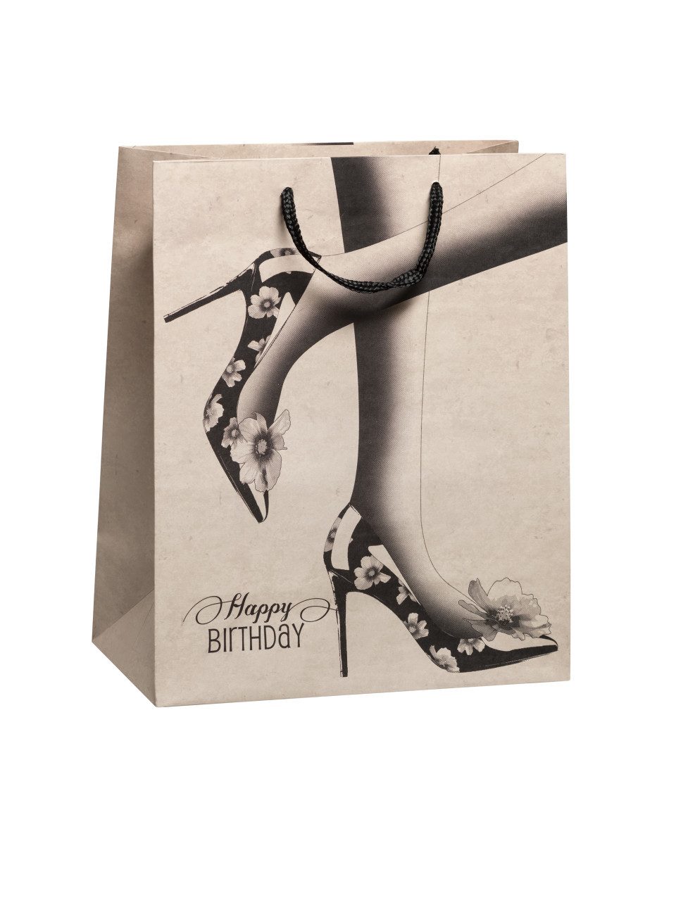 Duni Упаковочная бумага Duni Geschenktüte Happy Birthday Twosome 32 cm