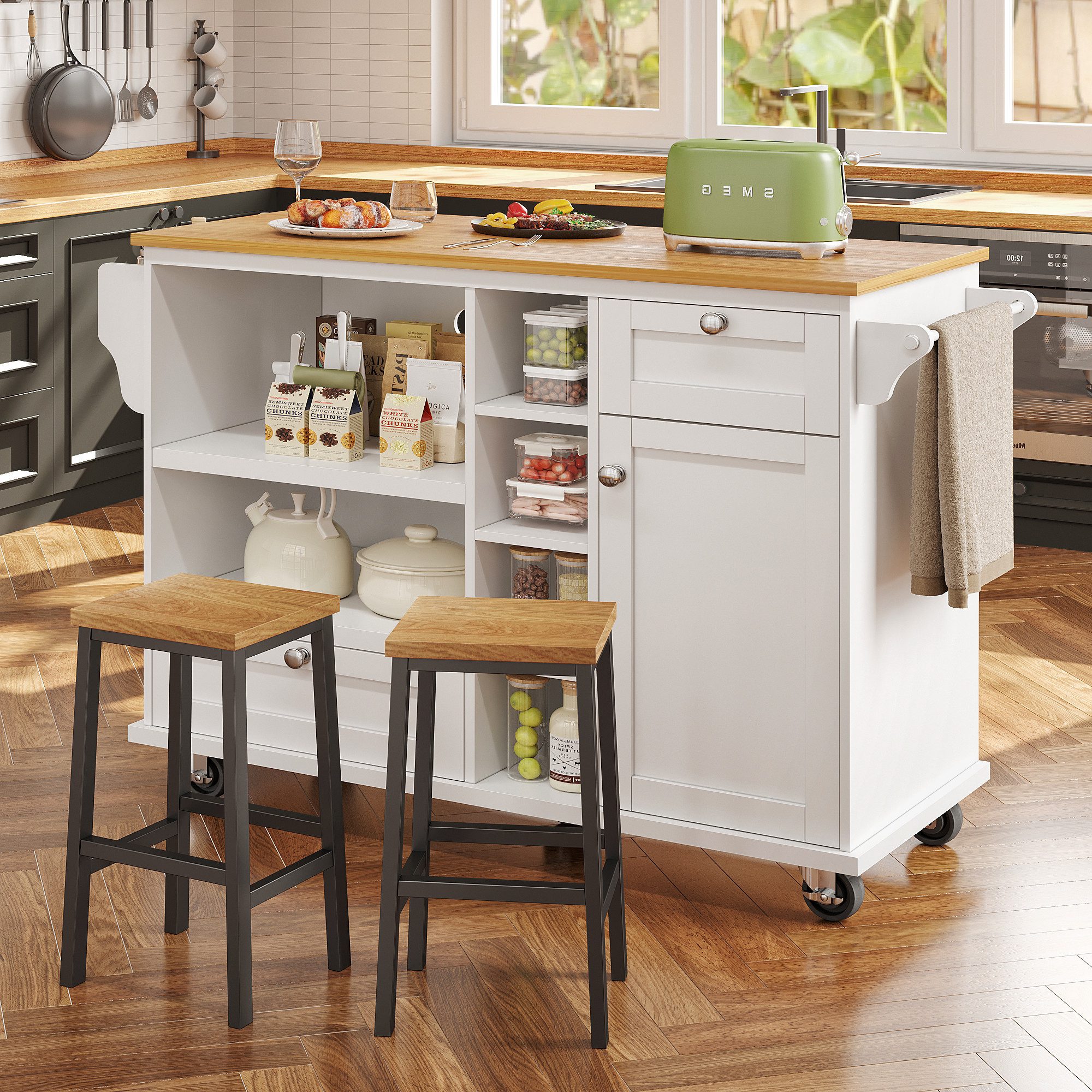 i@home Sideboard Küchenwagen, 129 x 46 günstig online kaufen