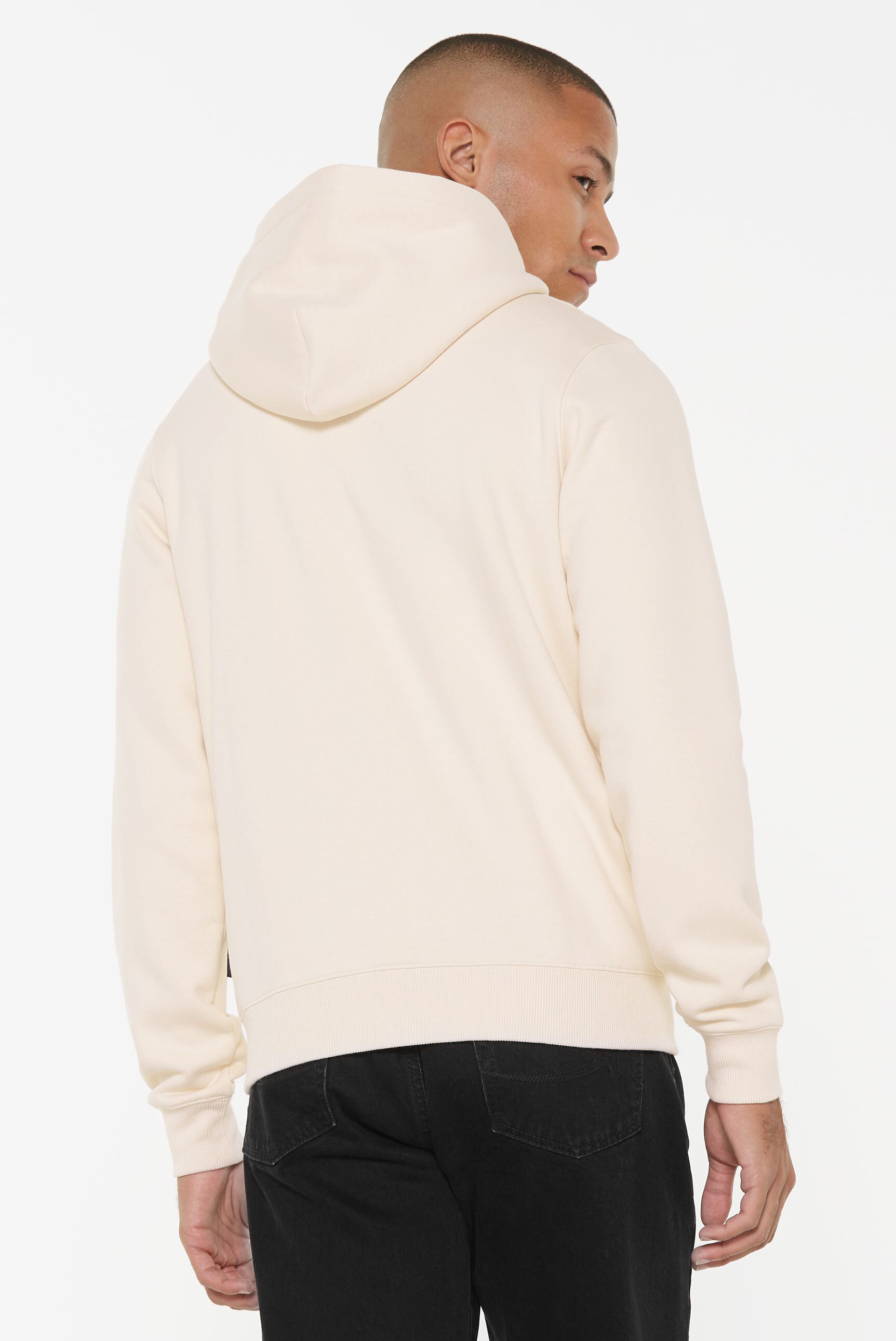 Harlem Soul Kapuzensweatjacke mit Baumwolle