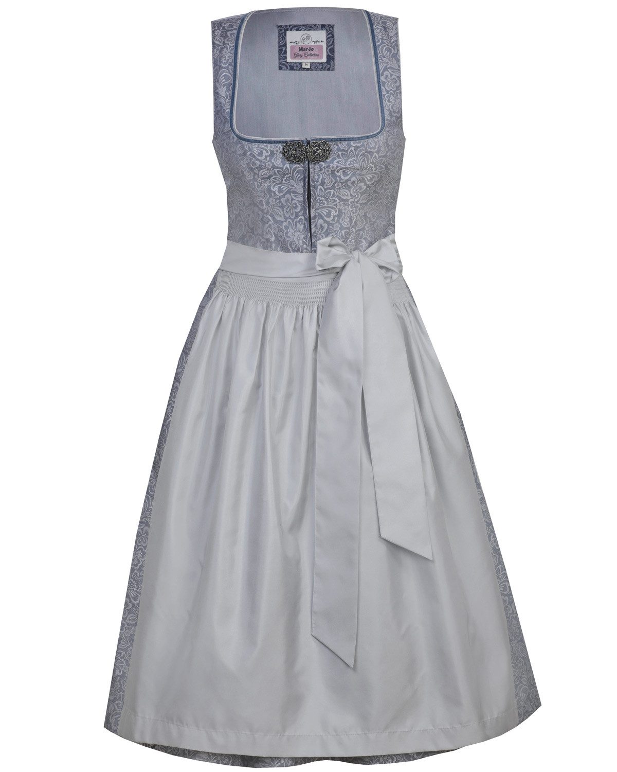 MarJo Dirndl 'Jessica' 695068, Blau Silbergrau günstig online kaufen