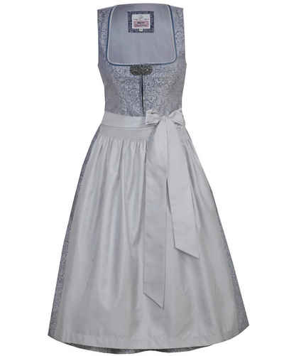 MarJo Dirndl 'Jessica' 695068, Blau Silbergrau 68cm