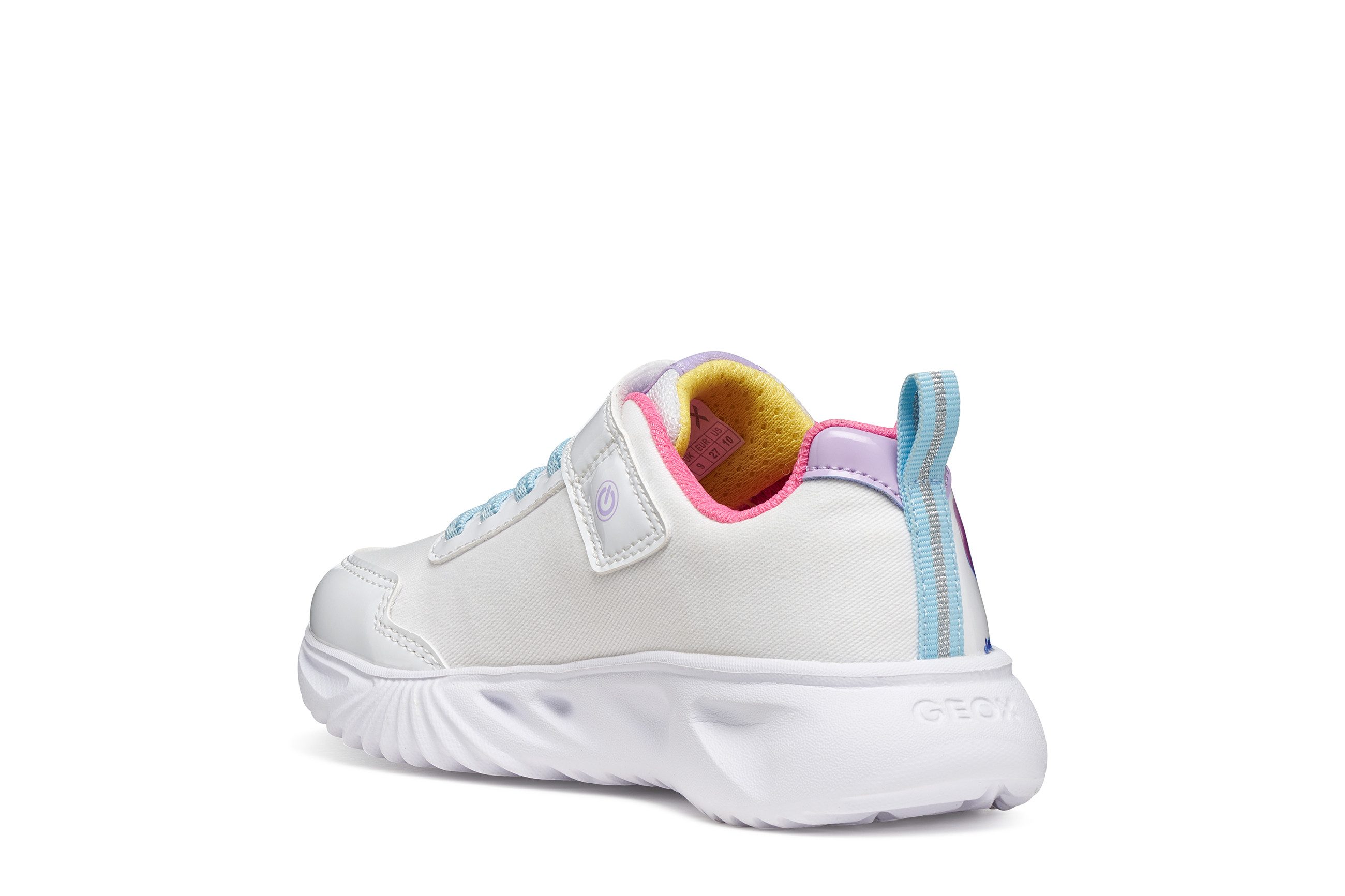 Geox J ASSISTER GIRL DISNEY - LILO & STITCH Sneaker Klettschuh mit Stitch-Motiv, Größenschablone zum Download