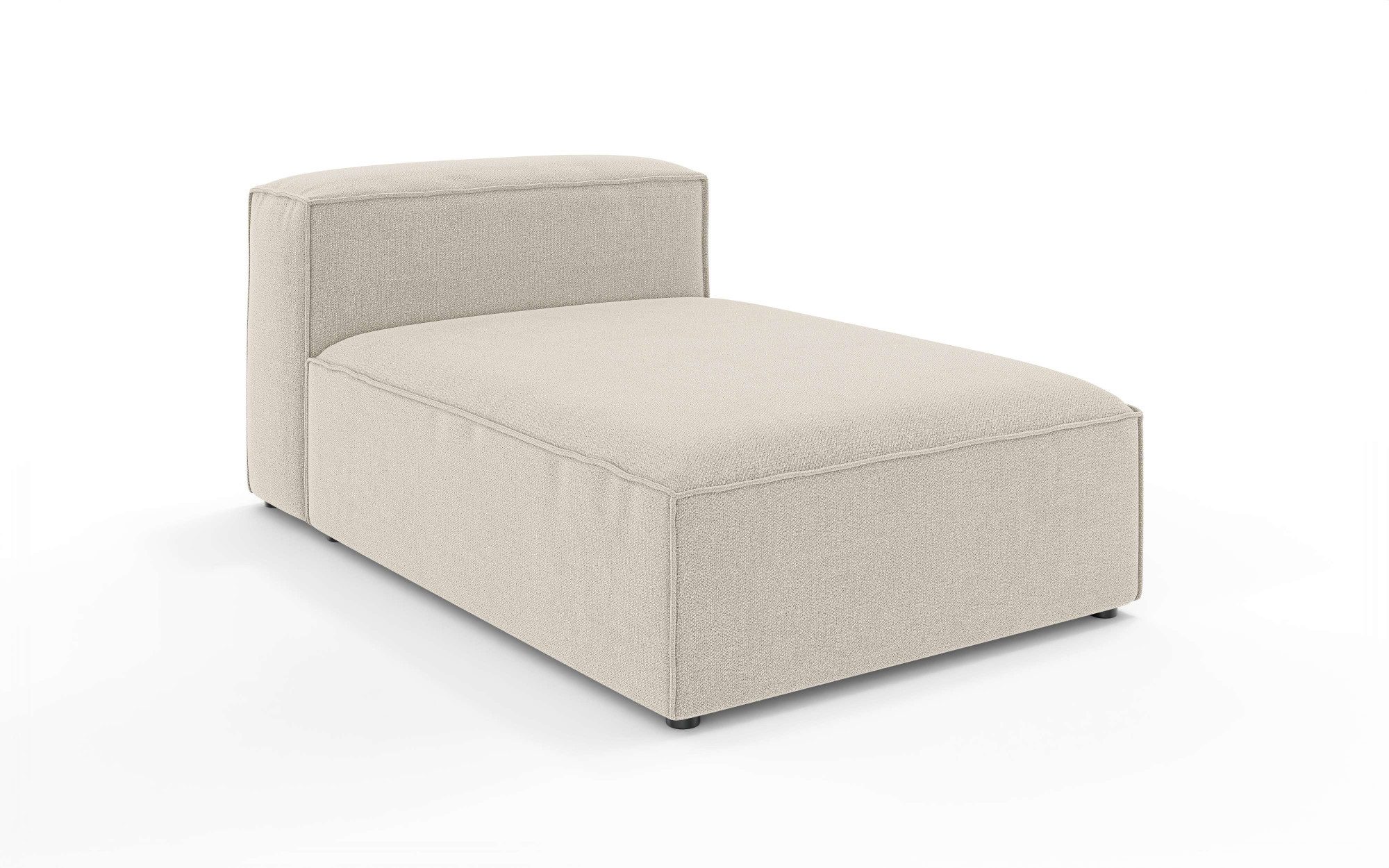 Chaiselongue XL HAILY extra tief Loungemöbel zum Relaxen, Maße B/T/H: 100/160/72 cm