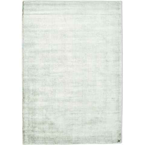 Teppich Shine uni, TOM TAILOR HOME, rechteckig, Höhe: 8 mm, Handweb Teppich, 100% Viskose, handgewebt, mit elegantem Schimmer