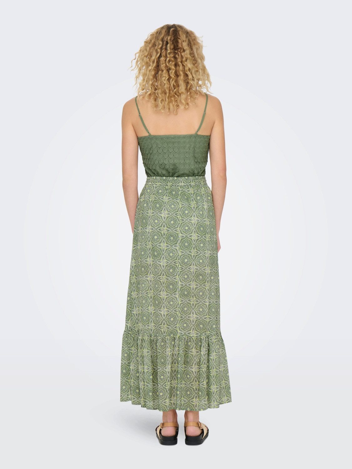ONLY Sommerrock ONLMILEY ANKLE SKIRT PTM