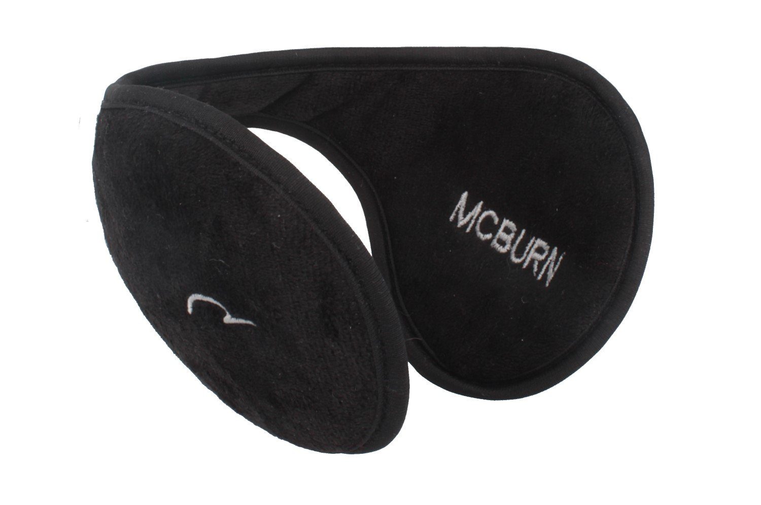 McBurn Stirnband Sportliche & leichte Ohrenschützer Unisex 7 schwarz