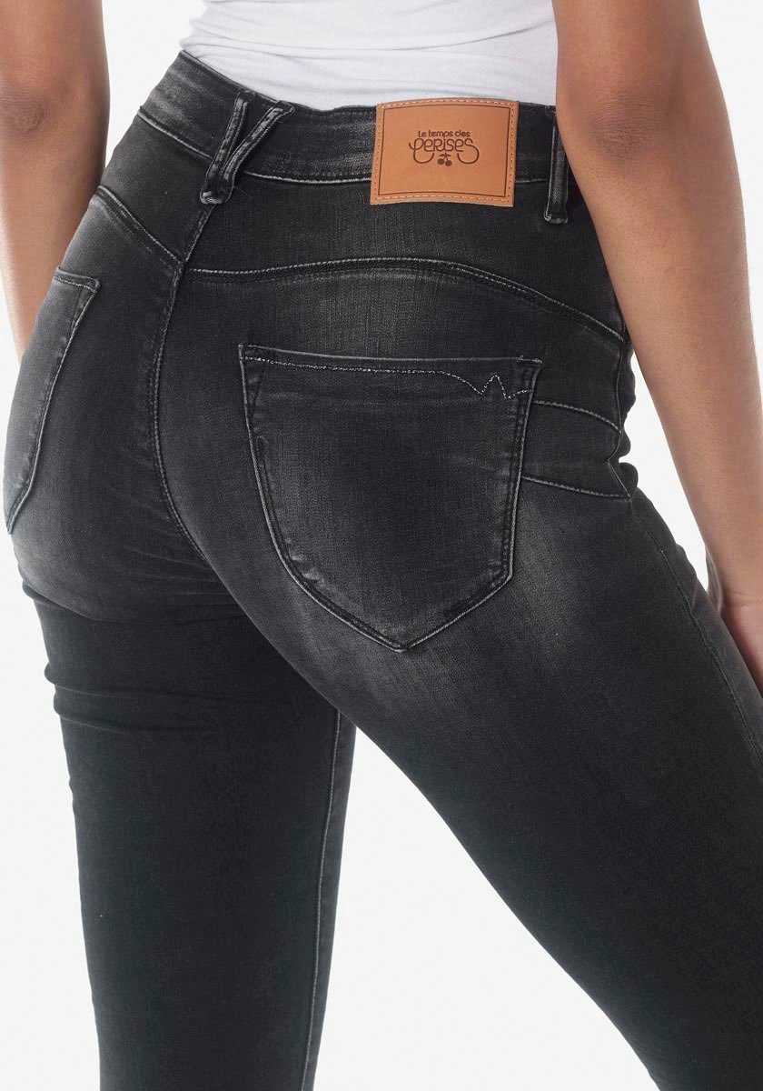Damen Jeans Le Temps Des Cerises Slim-fit-Jeans PULP HIGH C Wohlfühlfaktor durch Stretchanteil