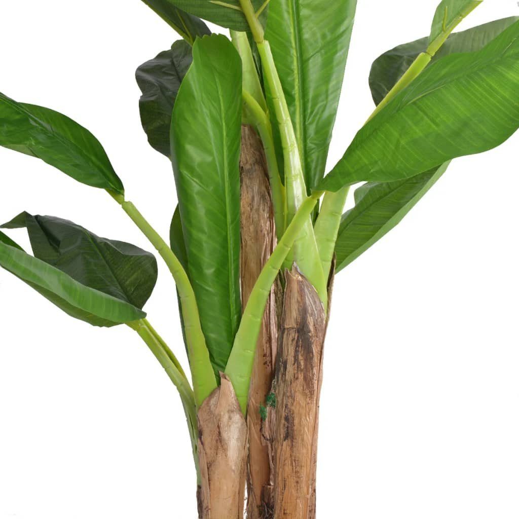 Grün, 175 Topf cm Höhe cm 175 furnicato, mit Künstlicher Bananenbaum Kunstpflanze