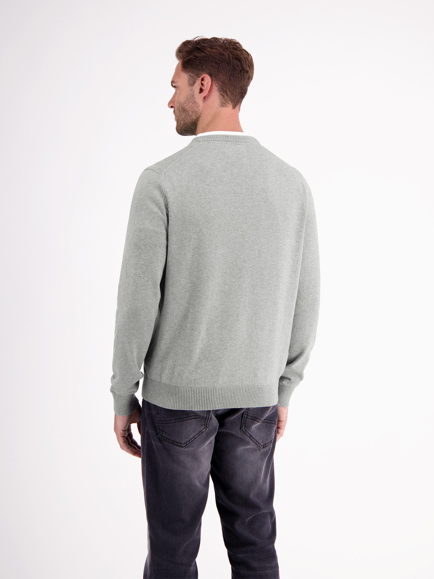 LERROS Strickpullover "LERROS Crewneck Strickpullover" günstig online kaufen