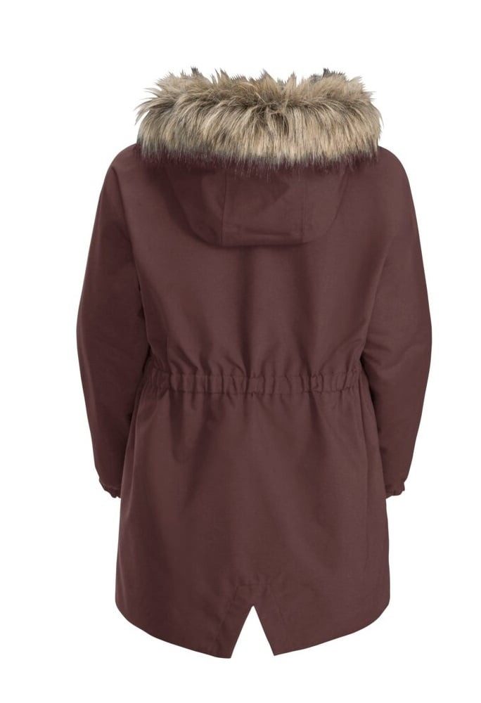 Jack Wolfskin Winterjacke Cosy Bear 3in1 Parka (mit Fleece-Innenjacke, wasserdicht) berrypink