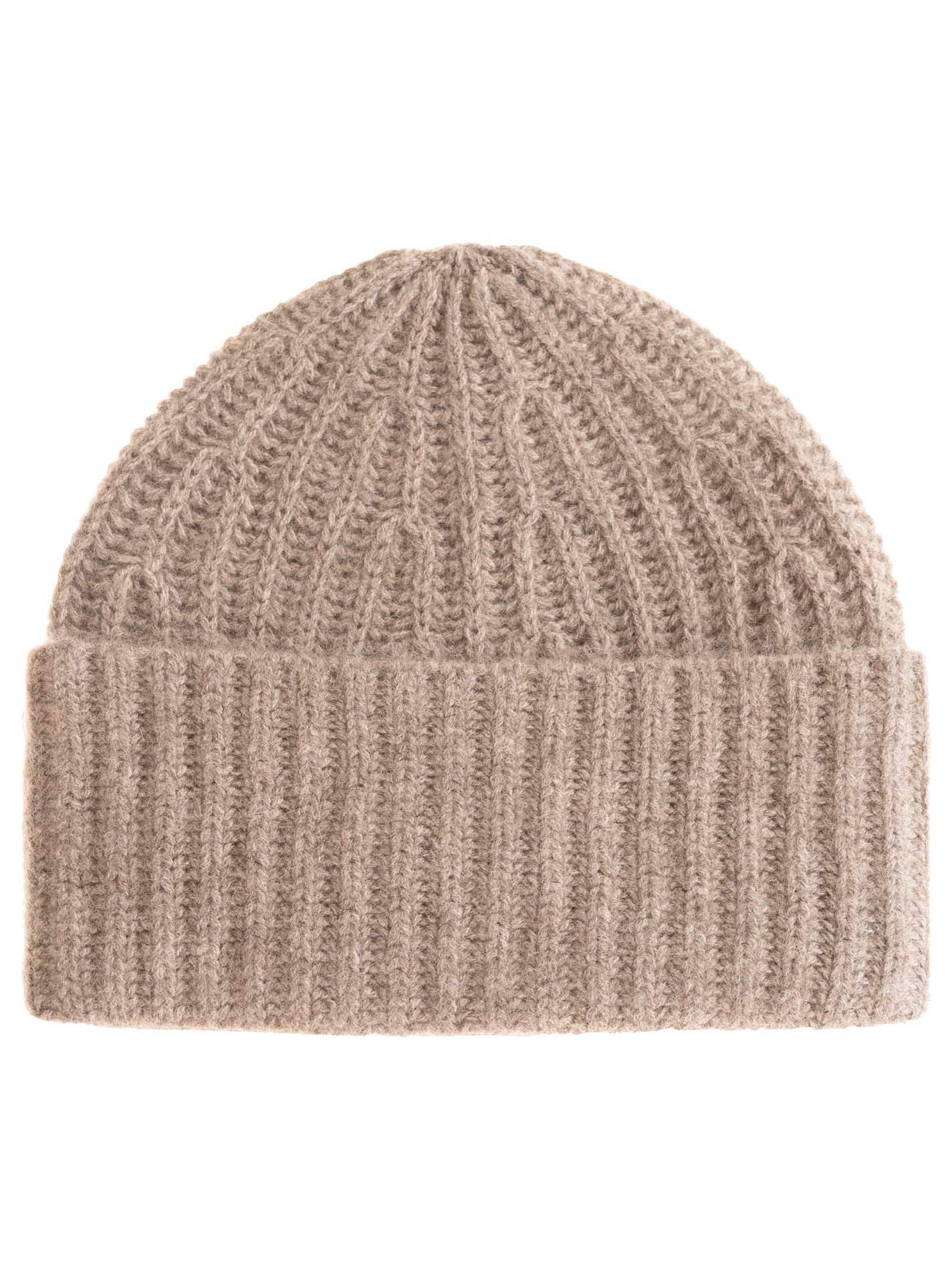 Zwillingsherz Strickmütze Zwillingsherz Kaschmir Mütze Grobstrick