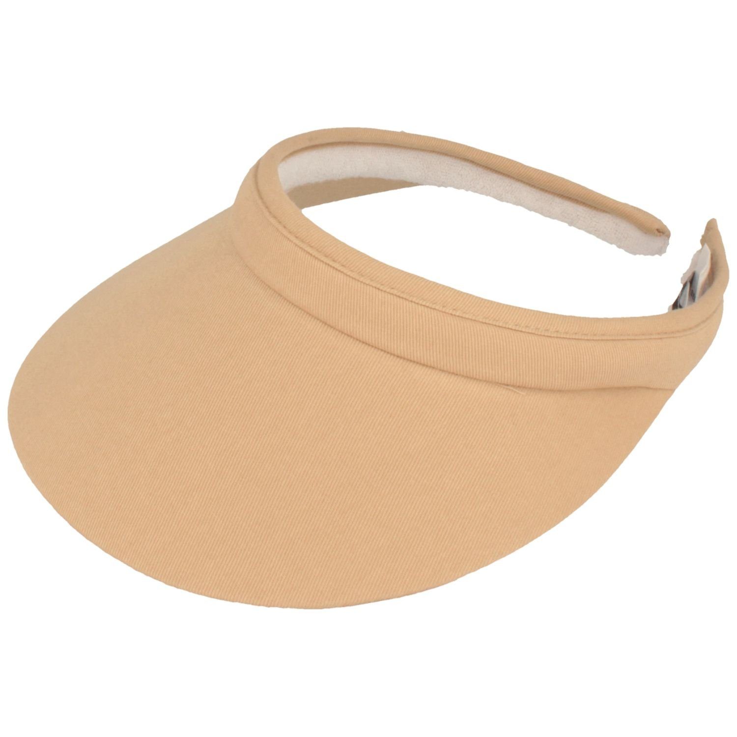 Seeberger Visor Visor mit großem Schild aus Baumwolle günstig online kaufen