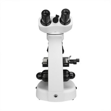 SVBONY SV605, 80x-1600x Binokulares Mikroskop, Dual LED, mit Mechanical Stage Binokularmikroskop