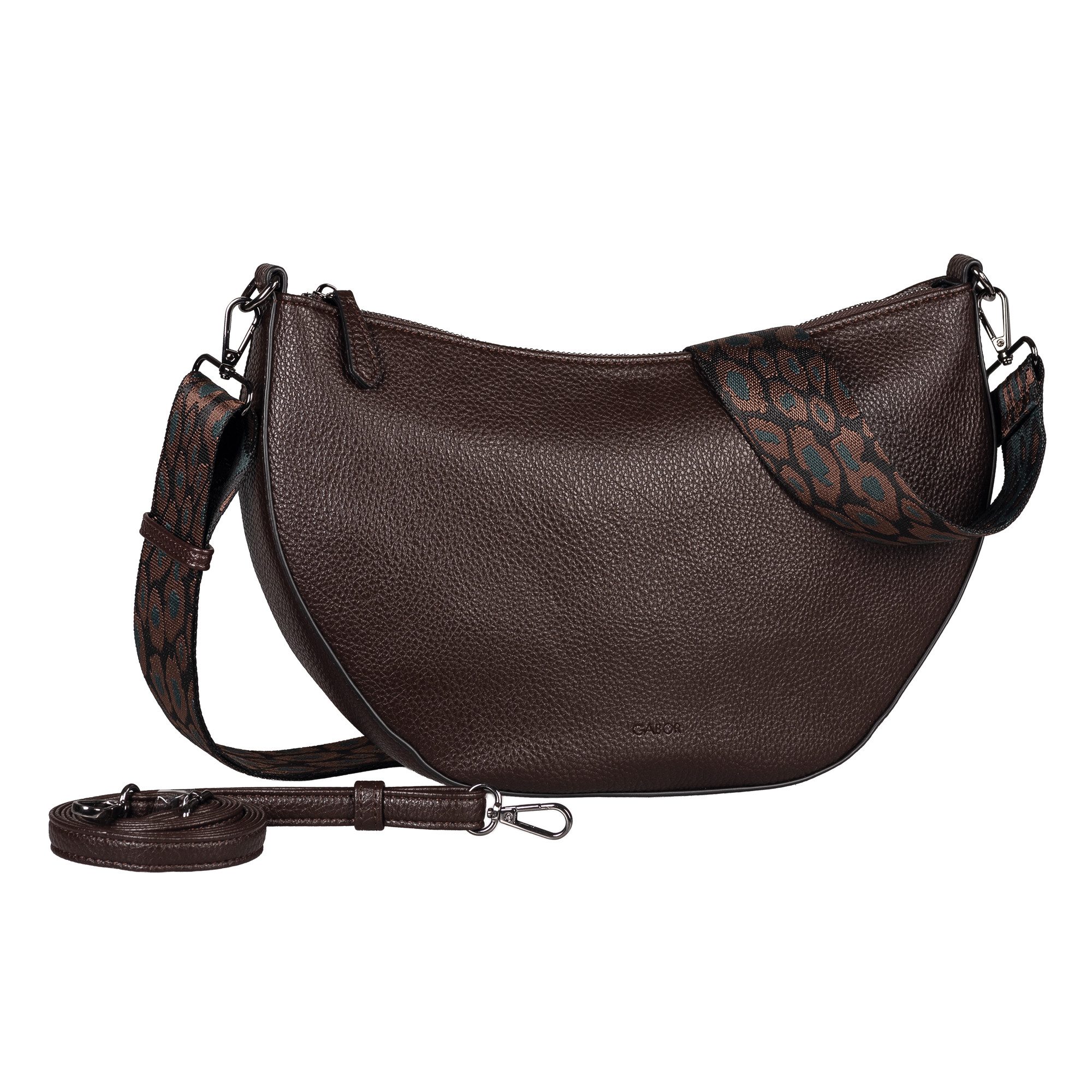 Gabor Umhängetasche Linda, Damen Umhängetasche, Handtasche, Tragetasche mit Logoprägung