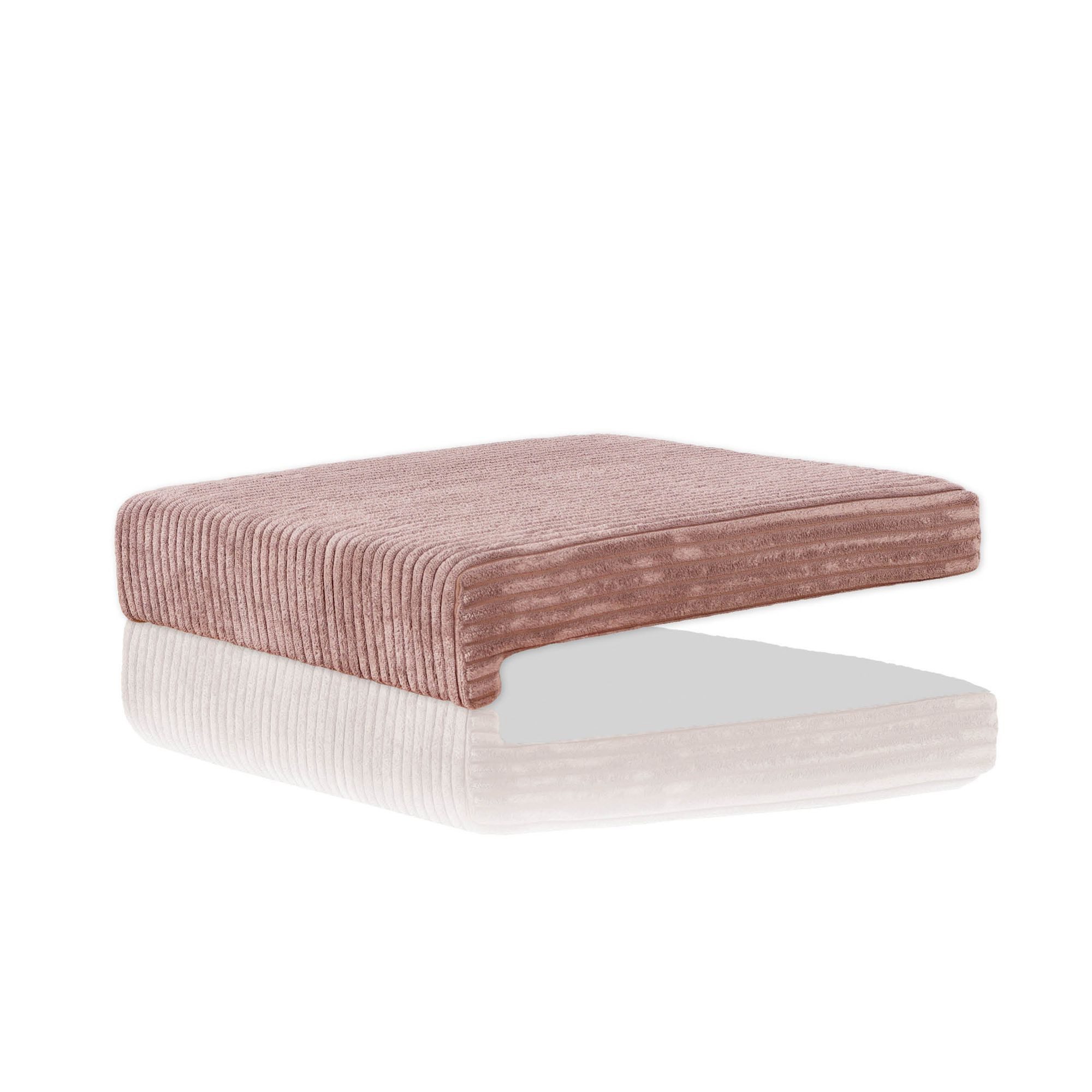 Lycce Bankauflage Bankauflage Klemmkissen 1 Leiste, Cordstoff extra Polsterung, (1 St), für Banktiefe ab 35 cm, verrutscht nicht, versch. Farben