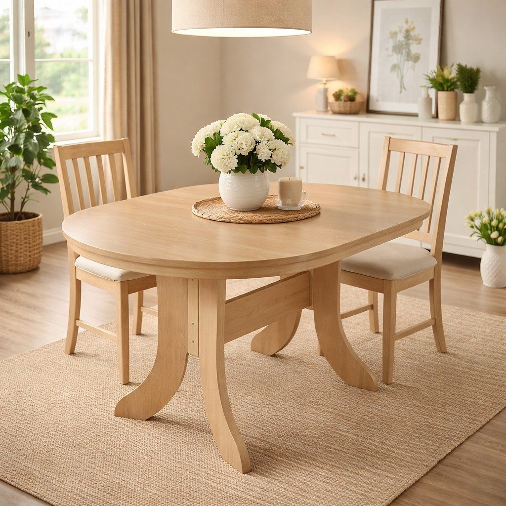 moebel-direkt-online Esstisch Auszugs-Esstisch oval, von 120 cm bis auf 160 günstig online kaufen