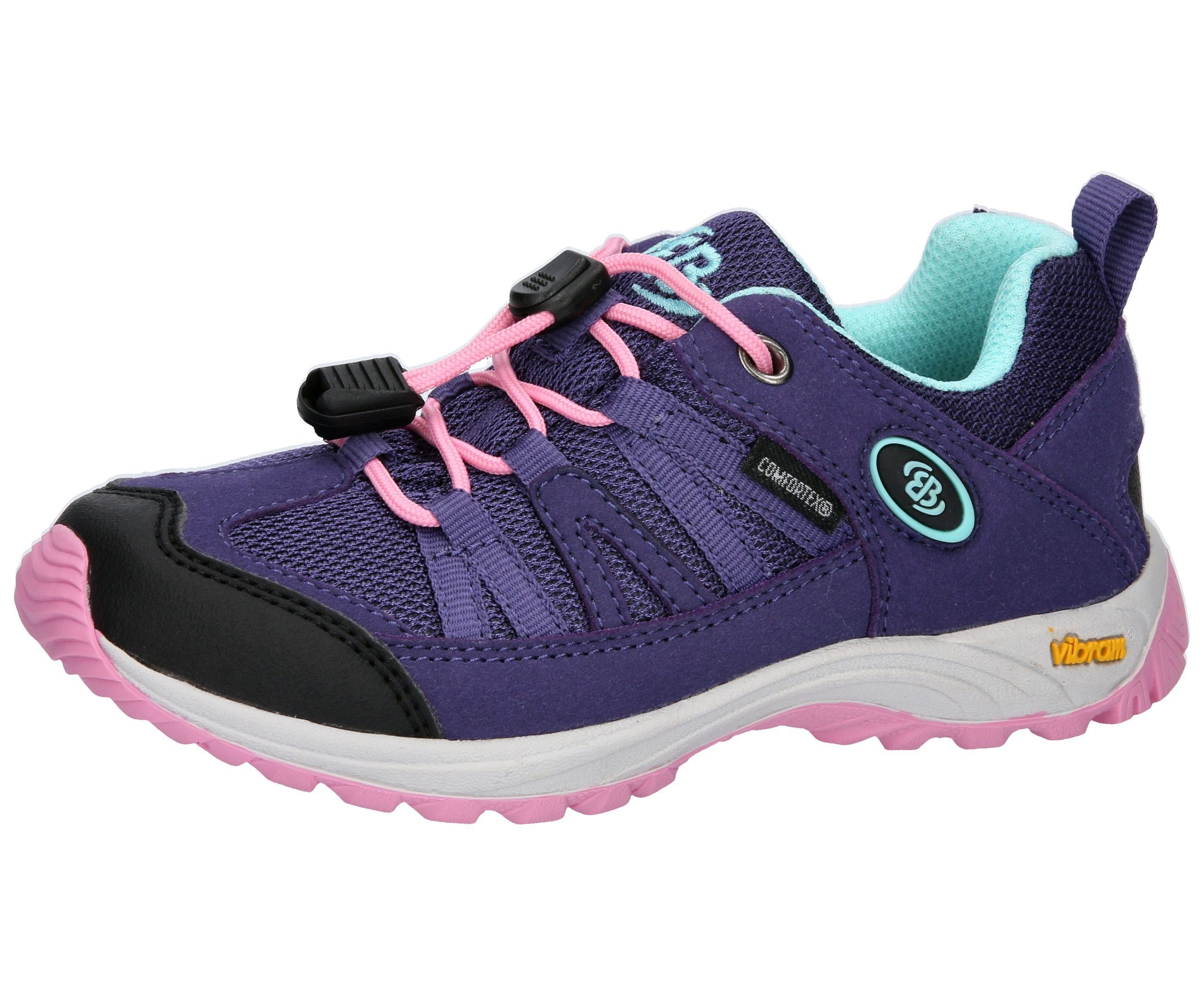 BRÜTTING Outdoorschuh Ohio Low Outdoorschuh lila/rosa/türkis