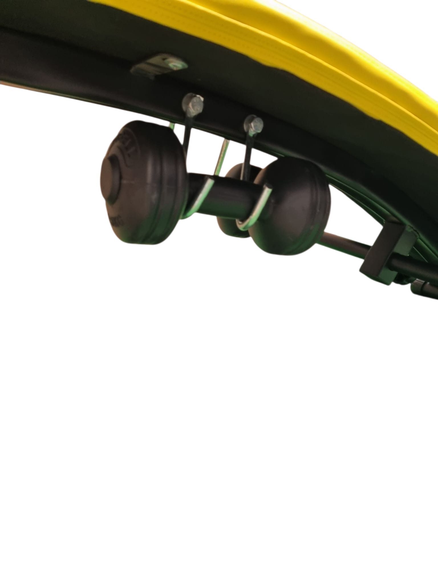 SportPlus Bauchtrainer Sit Up Bank + 2x1,5 kg Gewichte (Metallgestell, Training für Obere, untere sowie der seitlichen Bauchmuskeln), für Bauch, Rücken, Schulter, Ärmer, Oberschenkel und Po