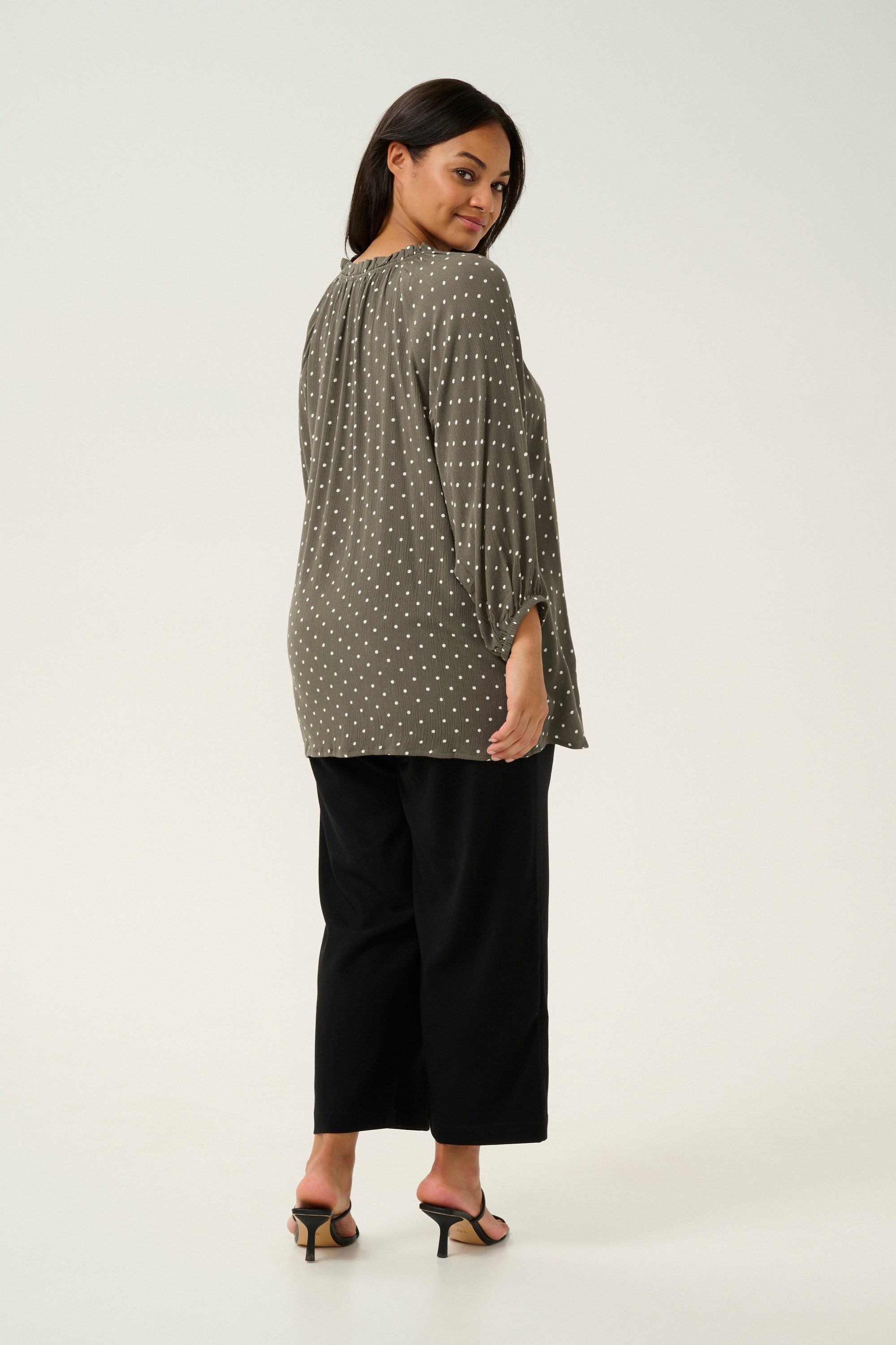 Langarmbluse Langarm-Bluse KCbetty