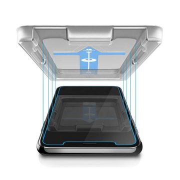 Wicked Chili Schutzfolie 2x Panzerglas Displayschutz für iPhone 11 / XR, (2er Set, 2-St), Einfache Installation / Mit Positionierhilfe / 100% Transparent
