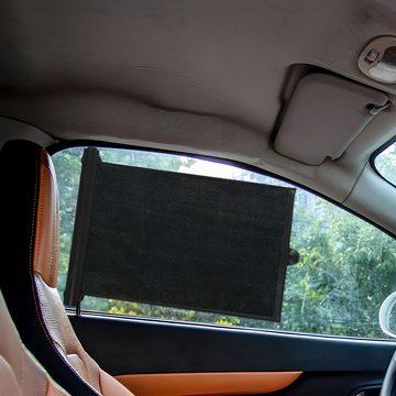 Retoo Autosonnenschutz Sonnenschutz Auto Universal Sonnenblende Seitenfenster, (set, 2 x Auto-Sonnenschutz, Unterricht in Deutsch, Originalverpackung), Schutz vor Sonnenstrahlen, Komfort und Bequemlichkeit beim Fahren