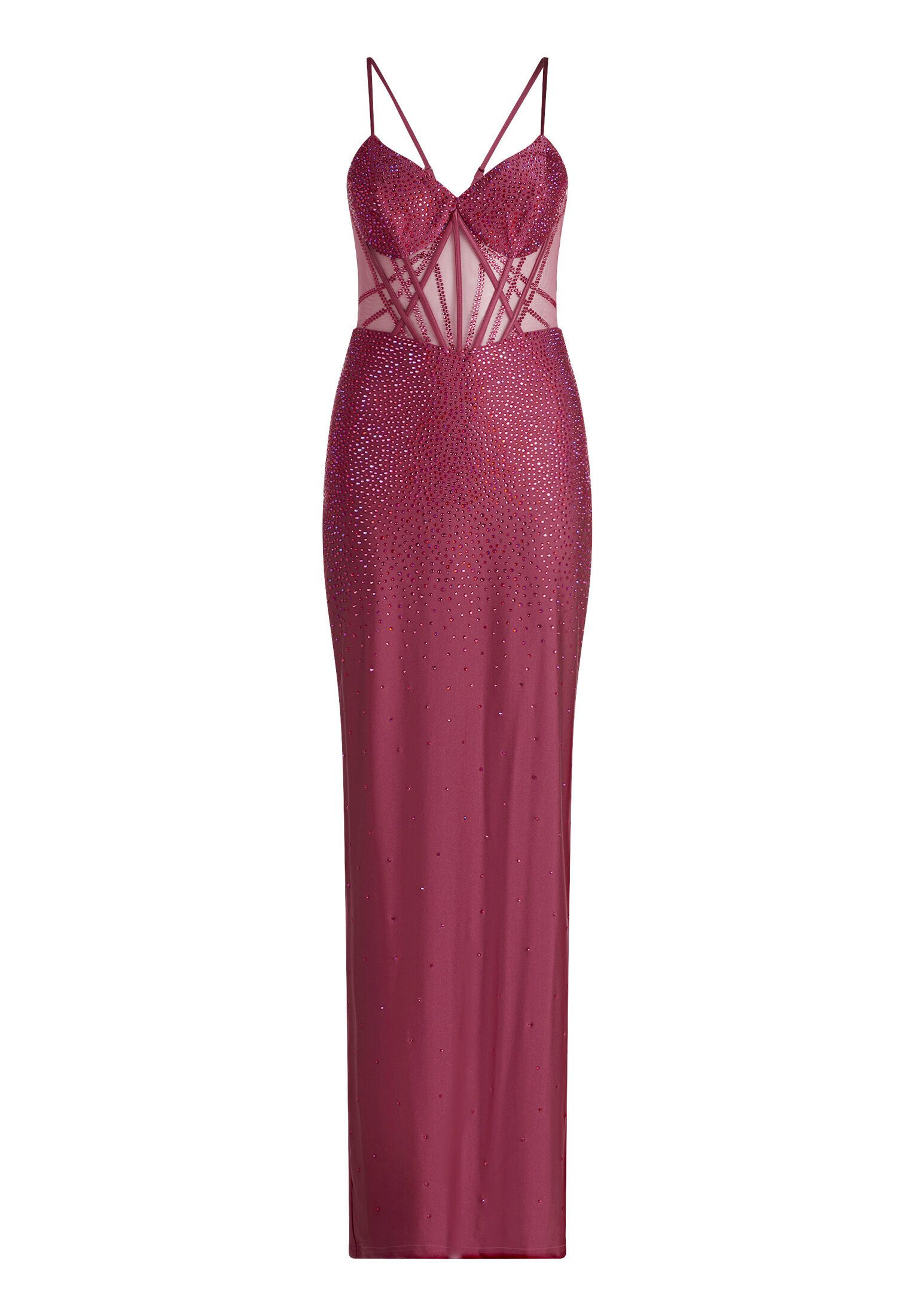 Vera Mont Abendkleid Damen im Glitzer-Look