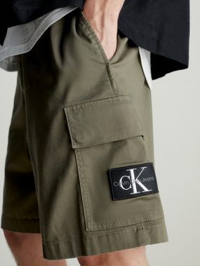 Calvin Klein Jeans Cargohose CARGO SHORT mit Logopatch