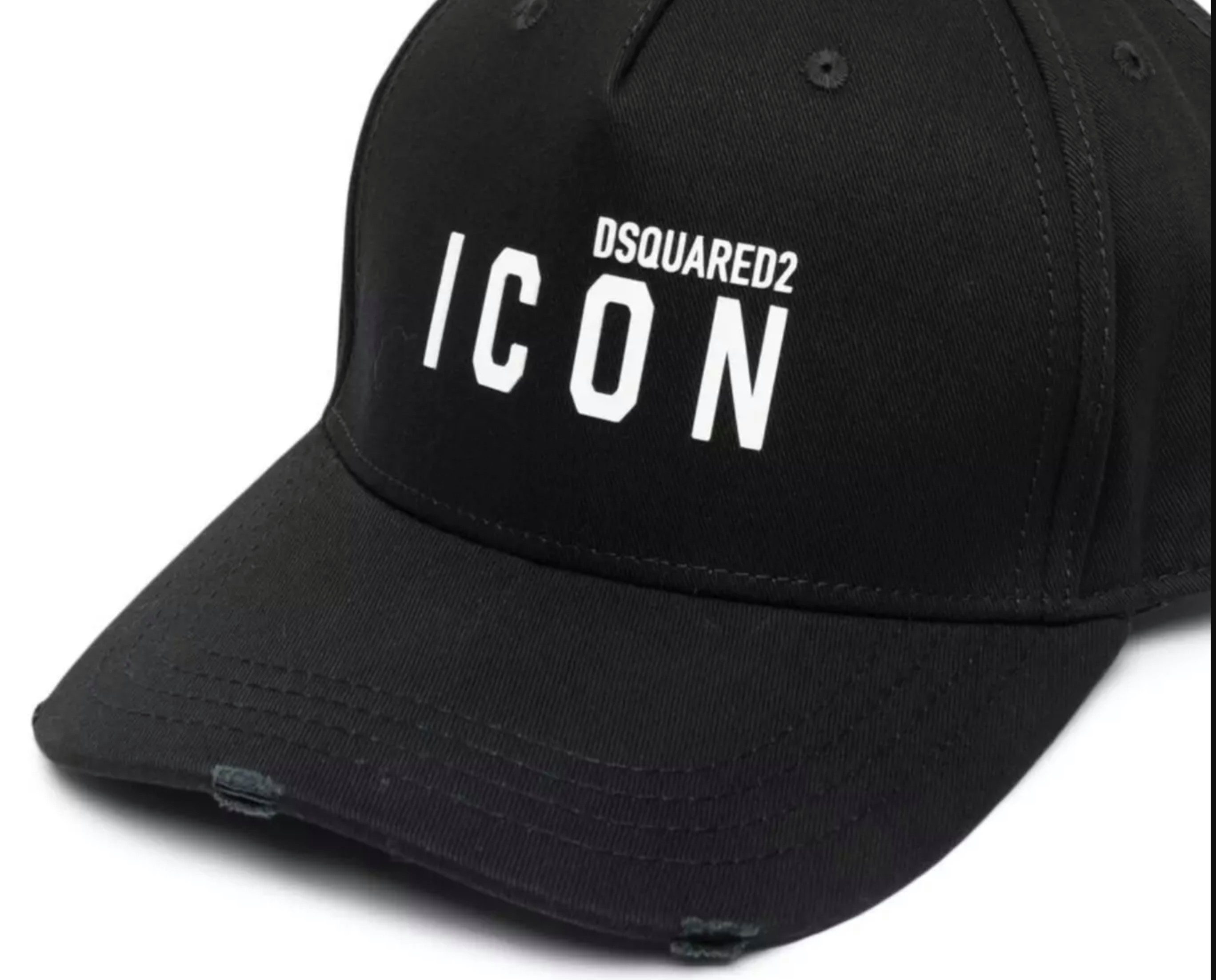 Dsquared2 Baseball Cap Baseballcap Mini Icon Kappe Basebalkappe Kappe leichte Distressed-Details für eine Vintage-Optik