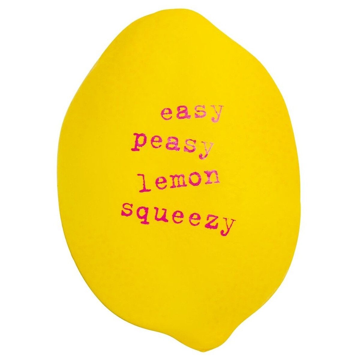 Spielball Anti-Stress-Zitrone Lemon Squeeze, Stressball weich, Geschenkidee