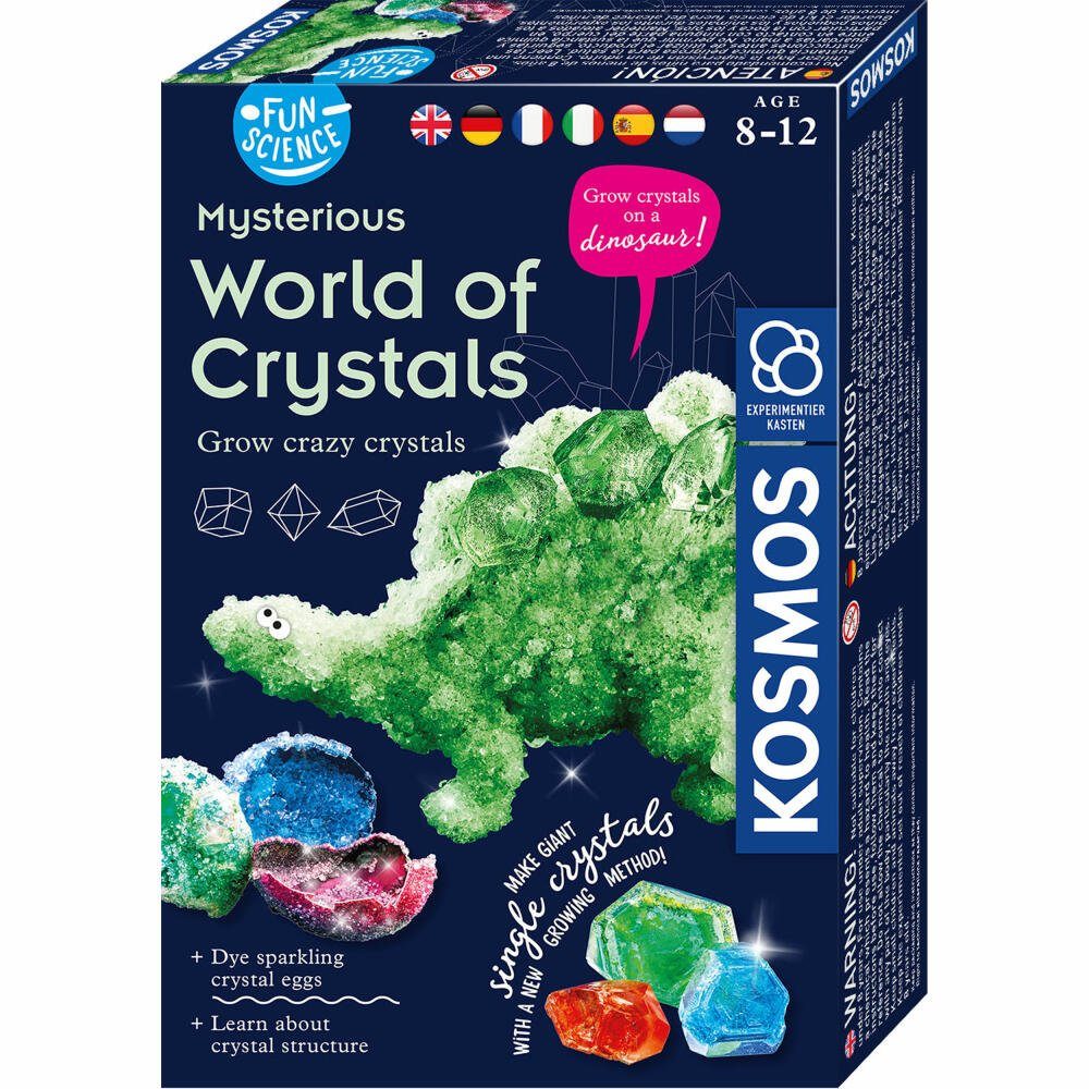 Kosmos Kreativset Geheimnisvolle Kristallwelt World of Crystals | Kristallkästen