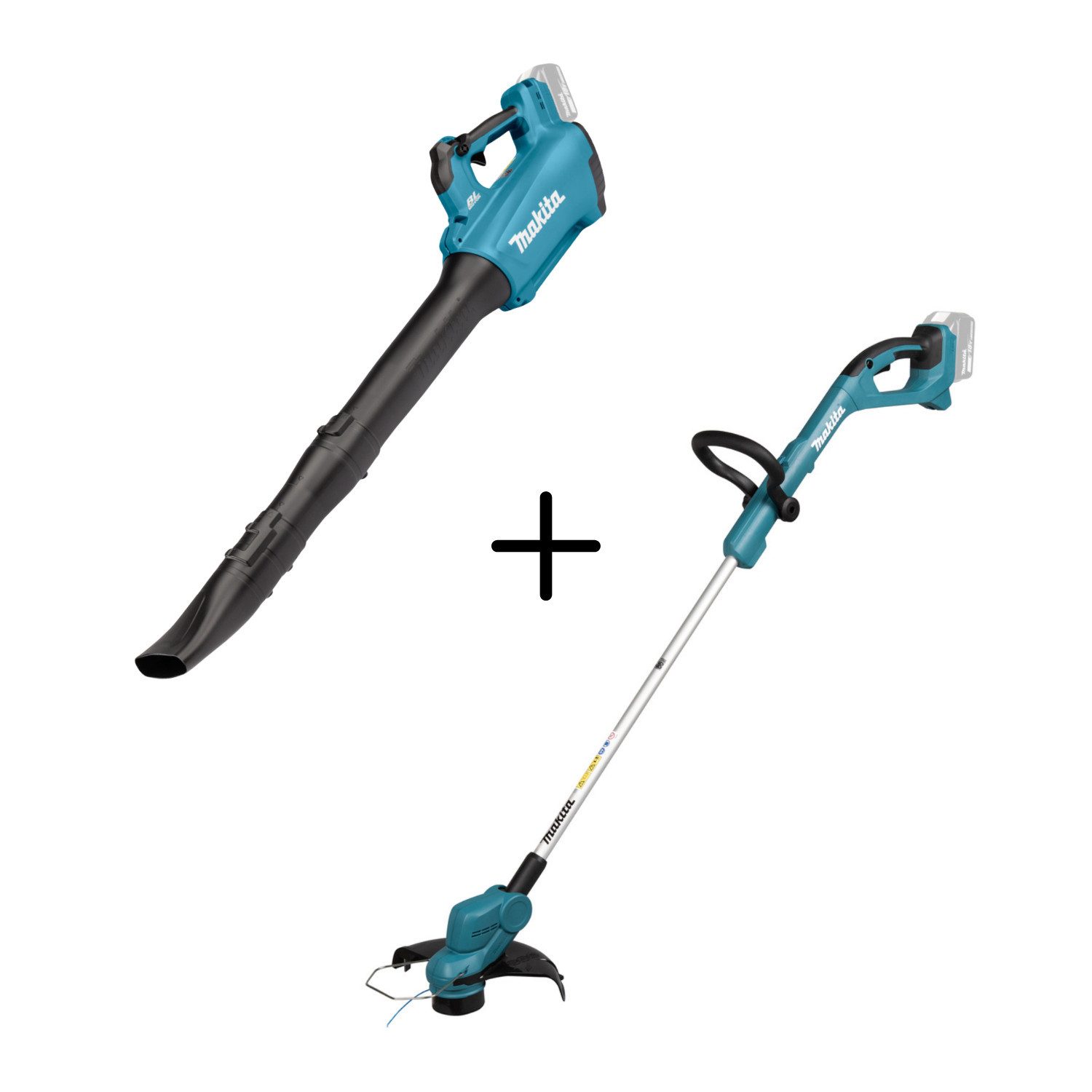 Makita Akku-Gebläse Makita Akku-Gebläse DUB184Z 18V + Akku-Rasentrimmer DUR193Z 18V Set