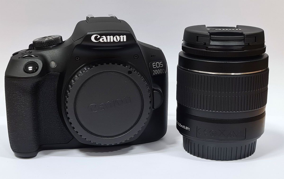 II + 18-55 mm EOS Canon Spiegelreflexkamera 2000D EF-S