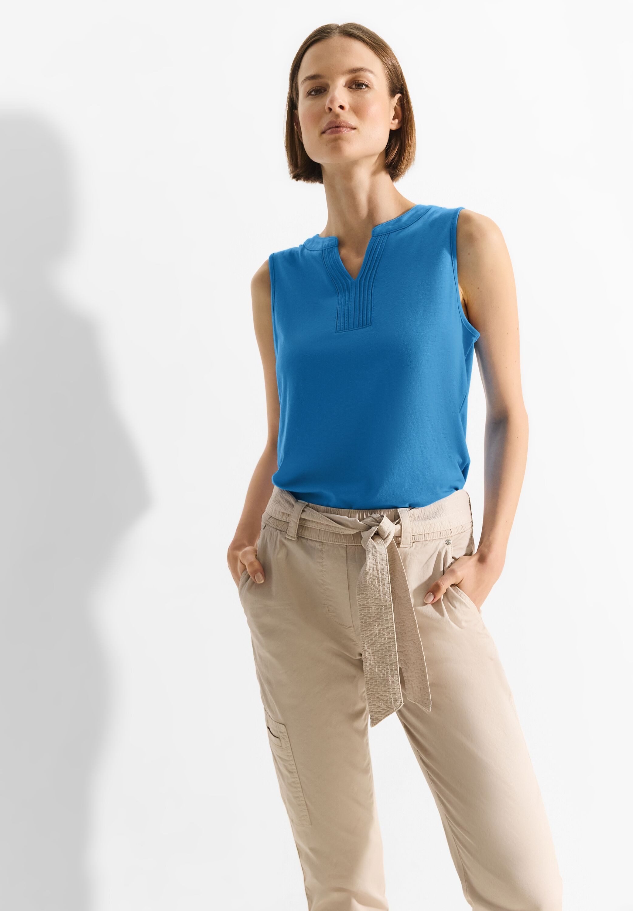 CECIL Tanktop in Unifarbe