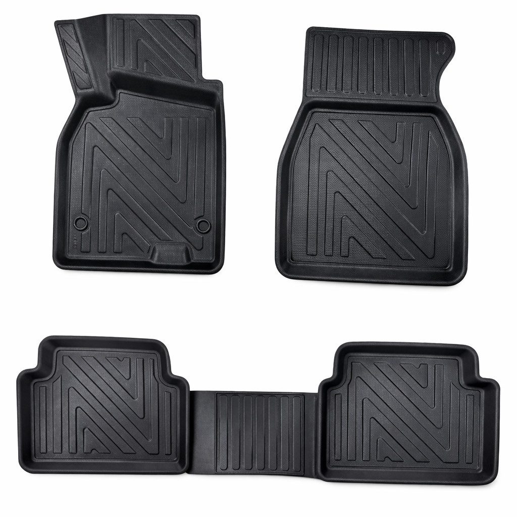 fussmattenprofi.com Auto-Fußmatte 3D Auto Fussmatten für Renault Megane 4 Schrägh 2016-2024 Carbon-Optik (1 St), für Renault Renault Megane 4