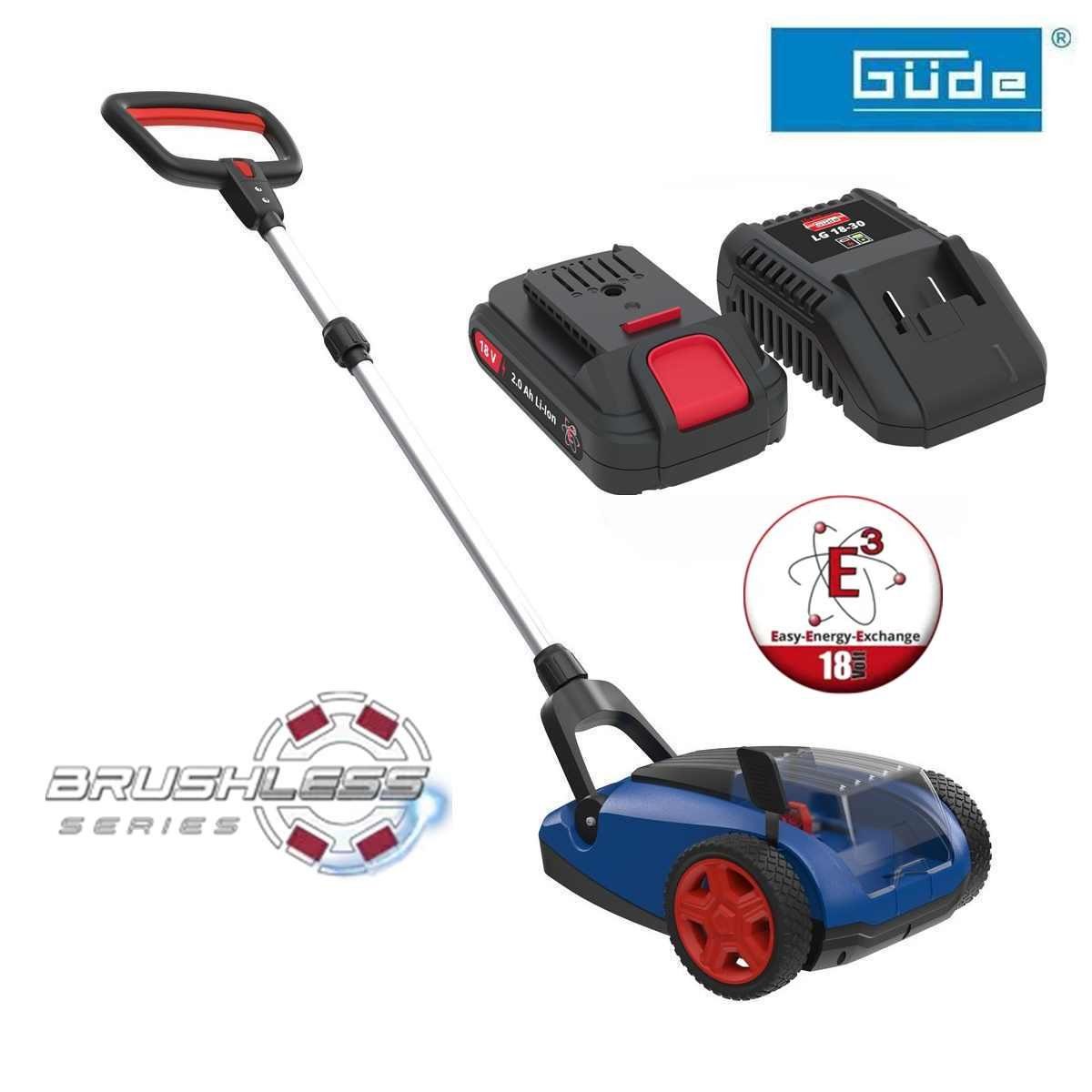 Güde Akkurasenmäher Akku Einhand Rasenmäher ERM günstig online kaufen