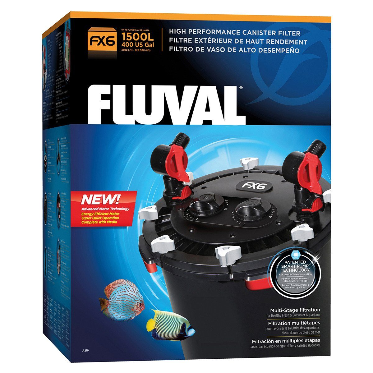 FLUVAL Aquarienpumpe FX6 Außenfilter