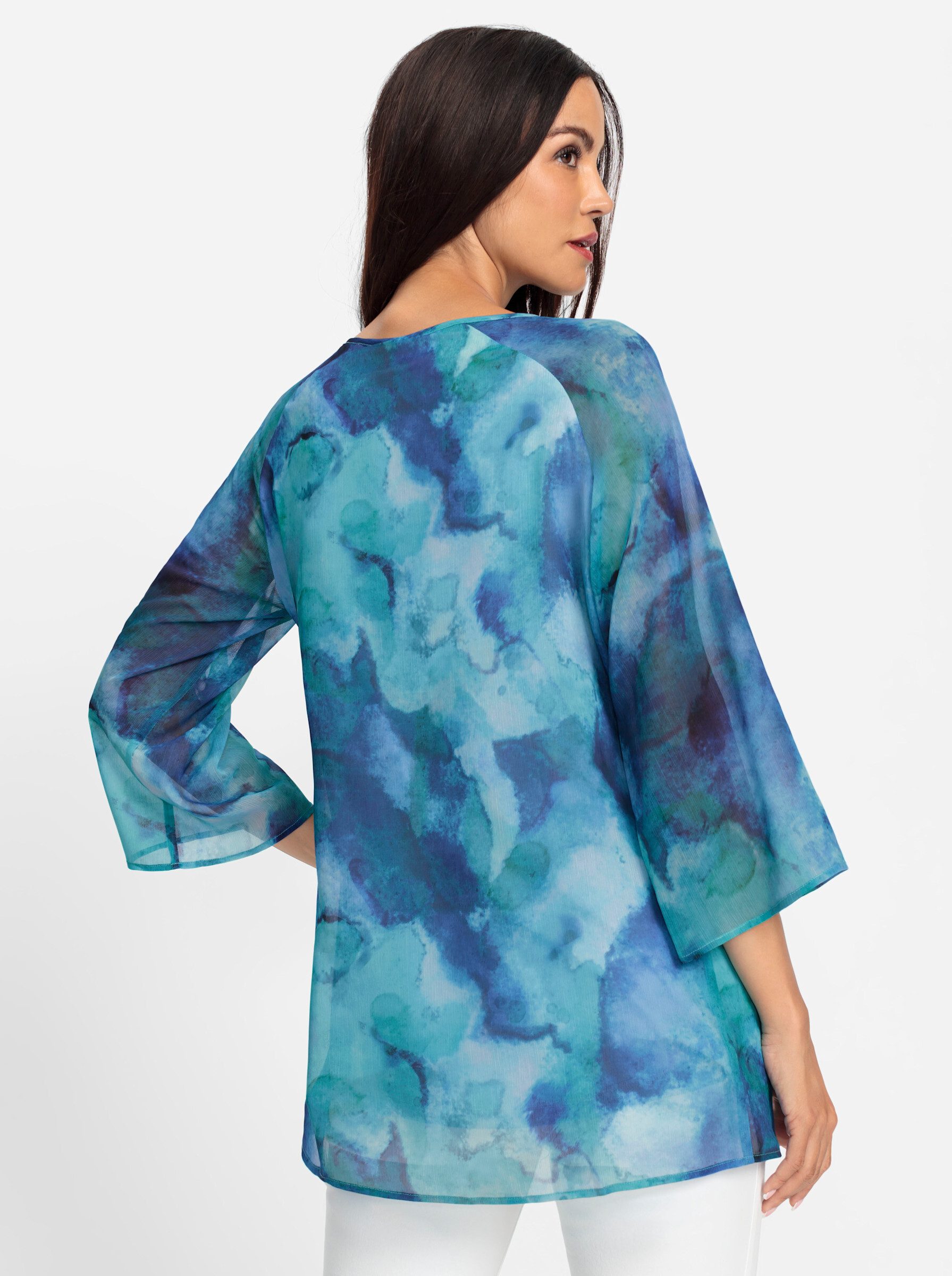 heine Klassische Bluse Druckbluse günstig online kaufen