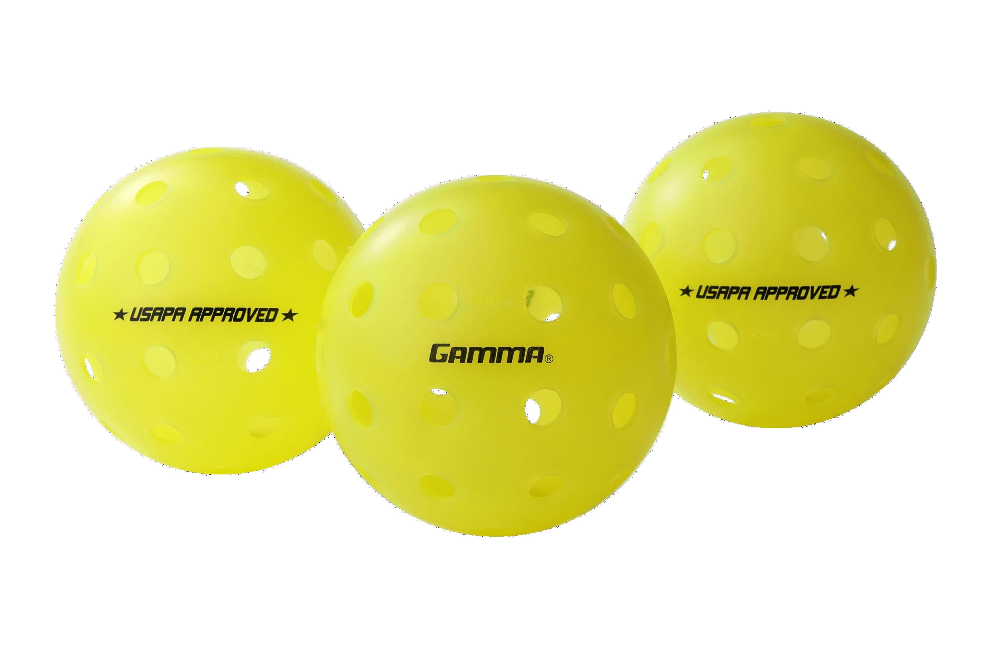 Charlsten Pickleball Gamma Photon Outdoor Pickleball Set – 3 Bälle