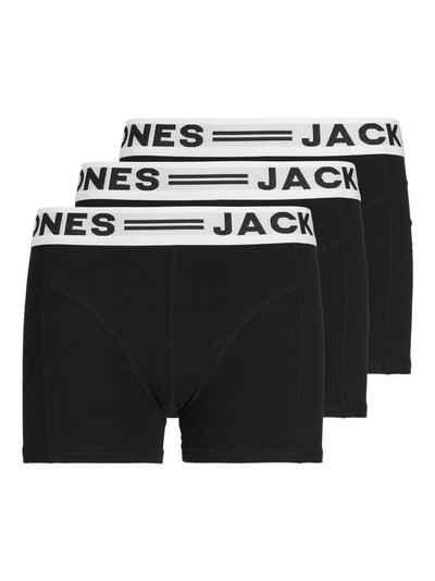 Jack & Jones Junior Boxershorts SENSE TRUNKS 3-PACK NOOS (Packung, 3-St)