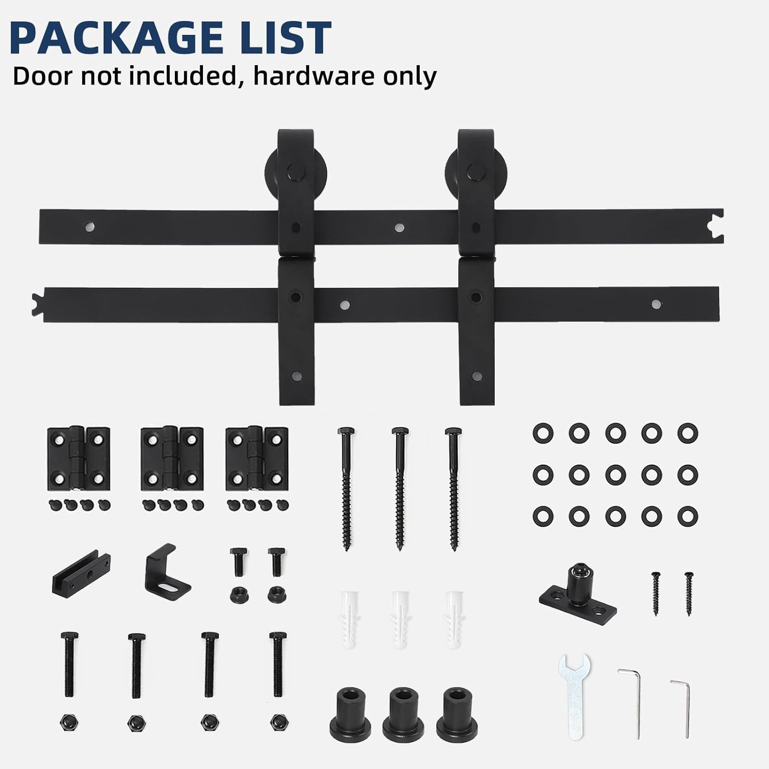 GarveeMore Schiebetür Schiebetürsystem Zubehör 60/91/152cm günstig online kaufen